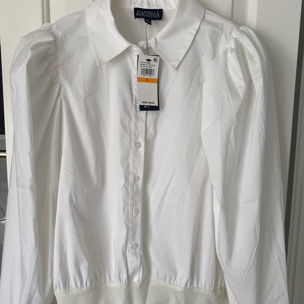 DANIELLE BERNSTEIN PUFF SLEEVE BODYSUIT